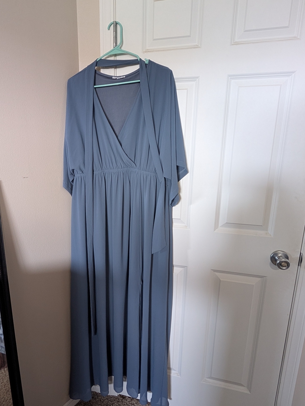 Baltic Born Slate Blue Maxi Dress